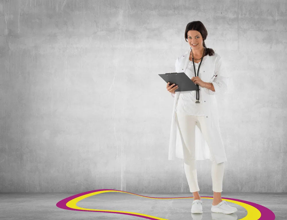 Active IQ ESD White Clogs