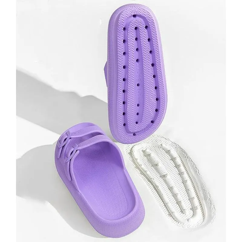 Adjustable Double Buckle Sandals
