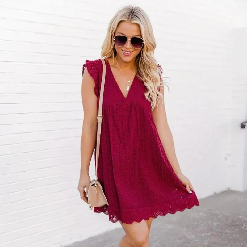 Alena| 2-in-1 Dress with built in shorts