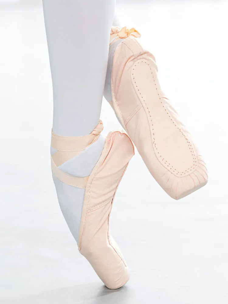 Ballet Dance Exercise Shoes Pointe Shoes Summer Soft Sole Satin Shoes