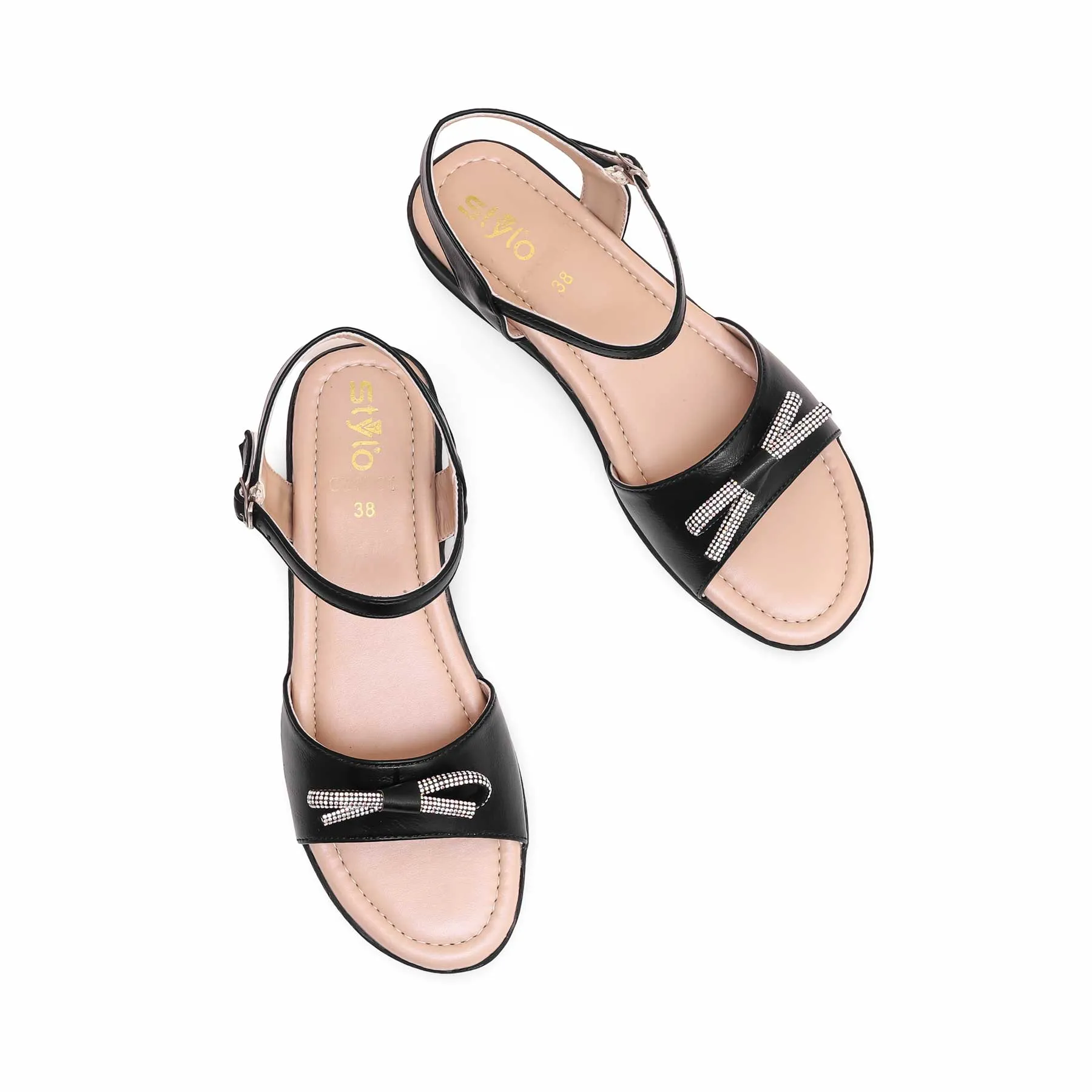 Black Casual Sandal CL7161