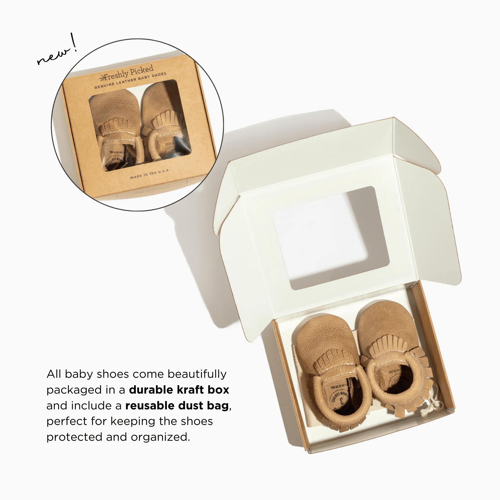 Blue Spruce Moccasin Baby Shoe