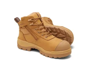 BLUNDSTONE 8550 ROTOFLEX 5" ZIP SIZE SAFETY BOOTS - COMPOSITE CAP