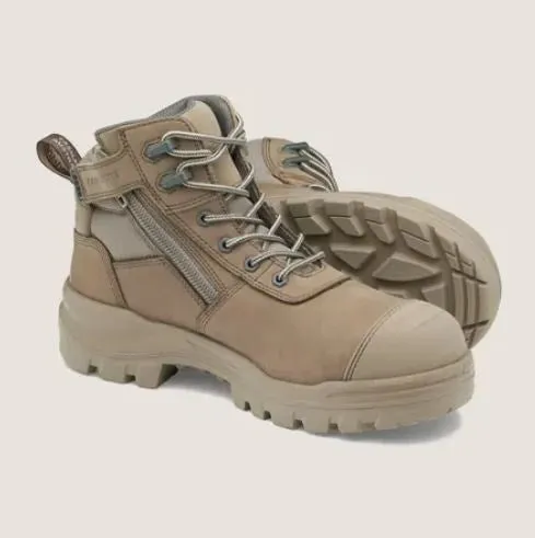 BLUNDSTONE 8553 ROTOFLEX 5" ZIP SIZE SAFETY BOOTS - COMPOSITE CAP
