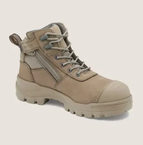 BLUNDSTONE 8553 ROTOFLEX 5" ZIP SIZE SAFETY BOOTS - COMPOSITE CAP