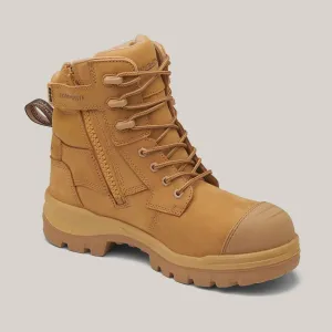Blundstone - 8560 Rotoflex  Wheat Zipsided Safety Boot