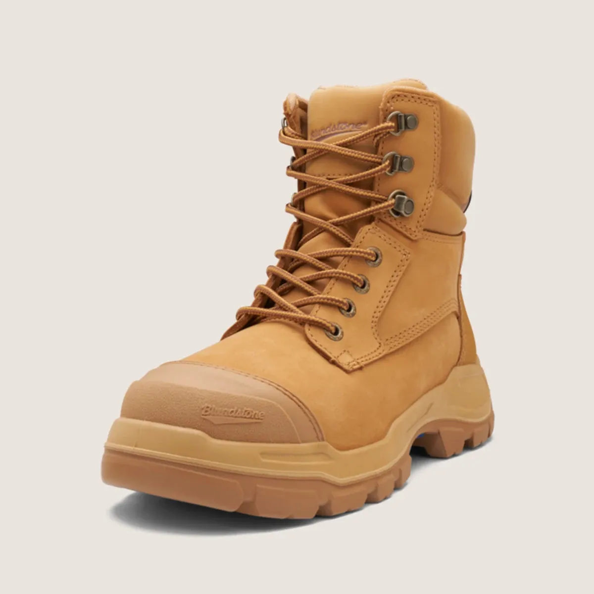 Blundstone - 9060 Rotoflex Wheat Steel Cap Zipsided Safety Boot