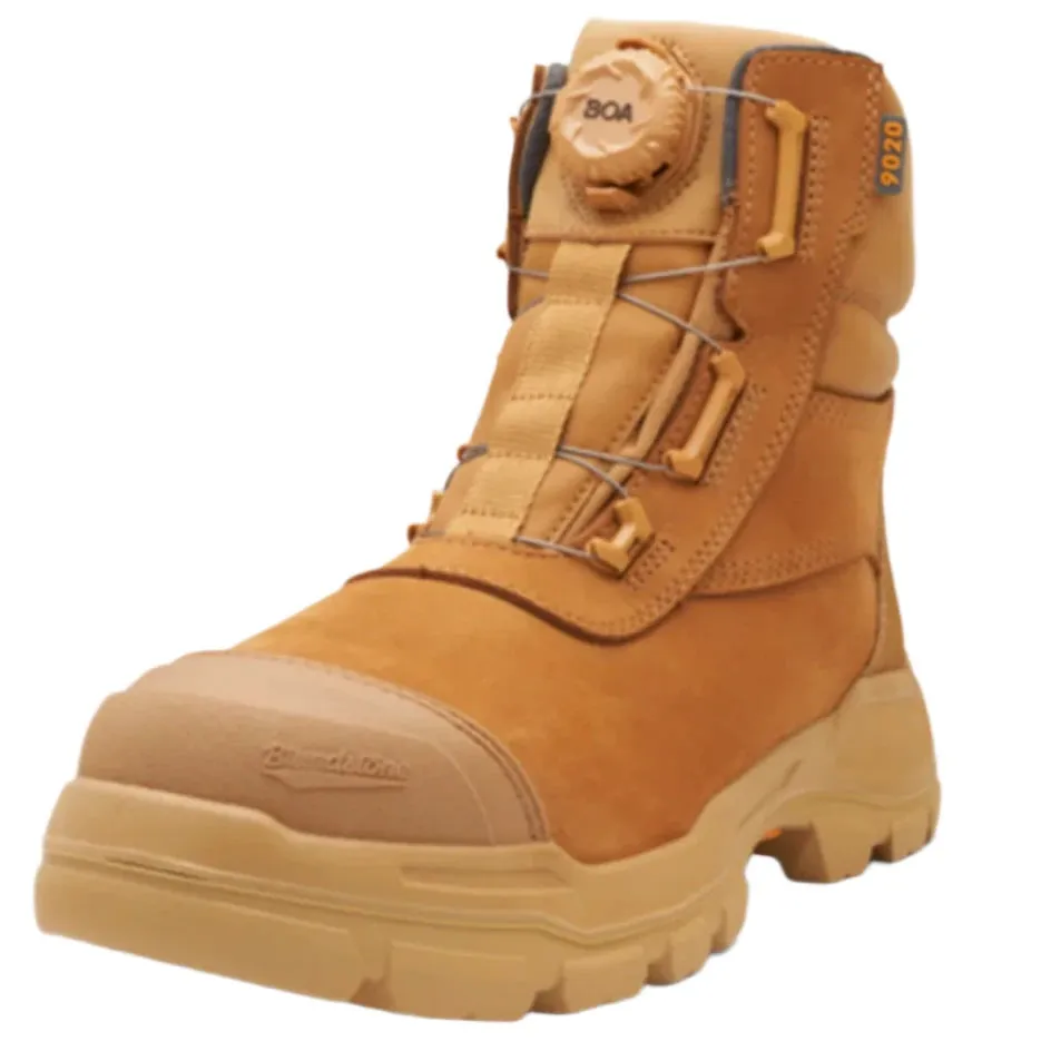 Blundstone Rotoflex Wheat Resistant Premium Nubuck 150mm Boa Lacing Steel Cap Safety Boot (9020) (Pre Order)