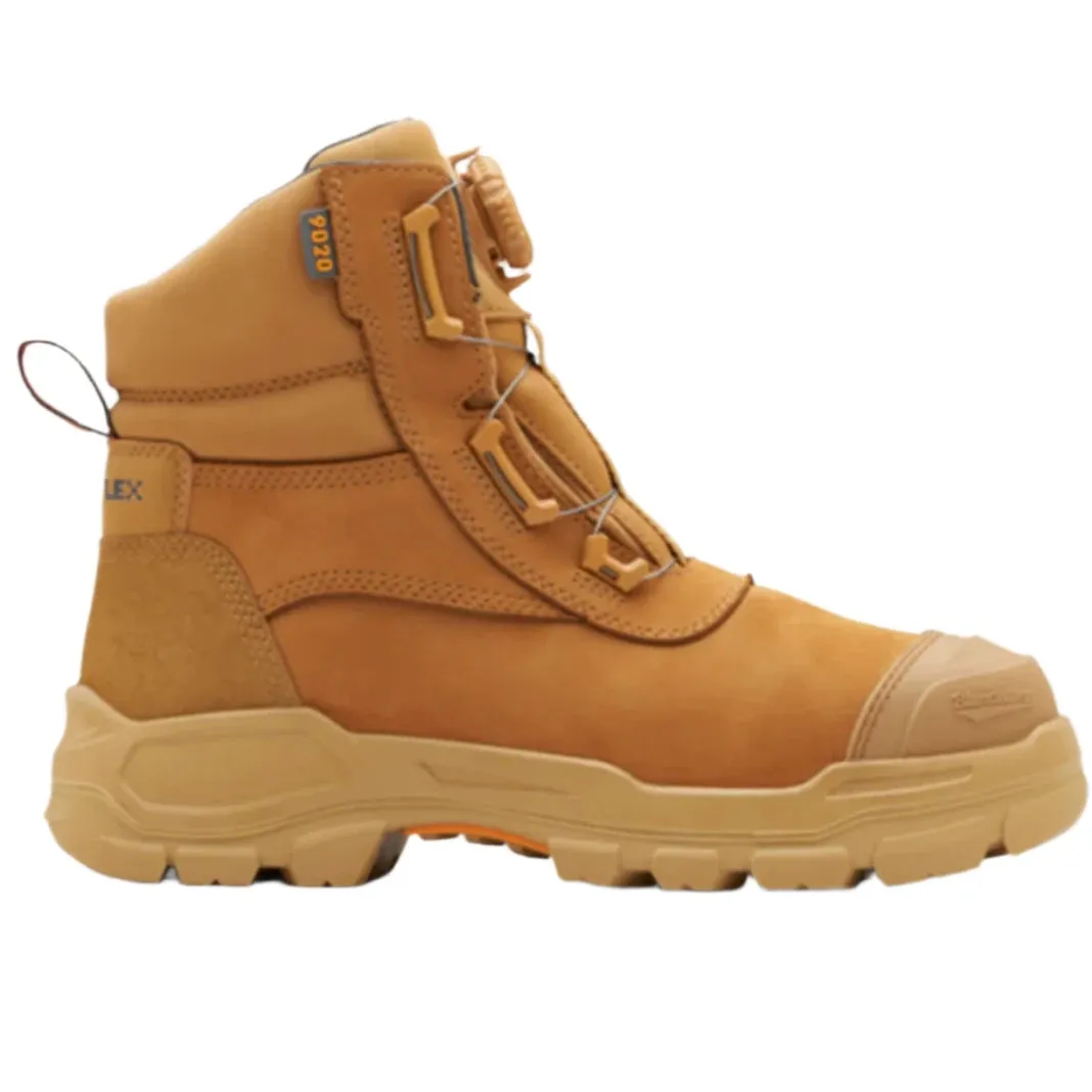 Blundstone Rotoflex Wheat Resistant Premium Nubuck 150mm Boa Lacing Steel Cap Safety Boot (9020) (Pre Order)