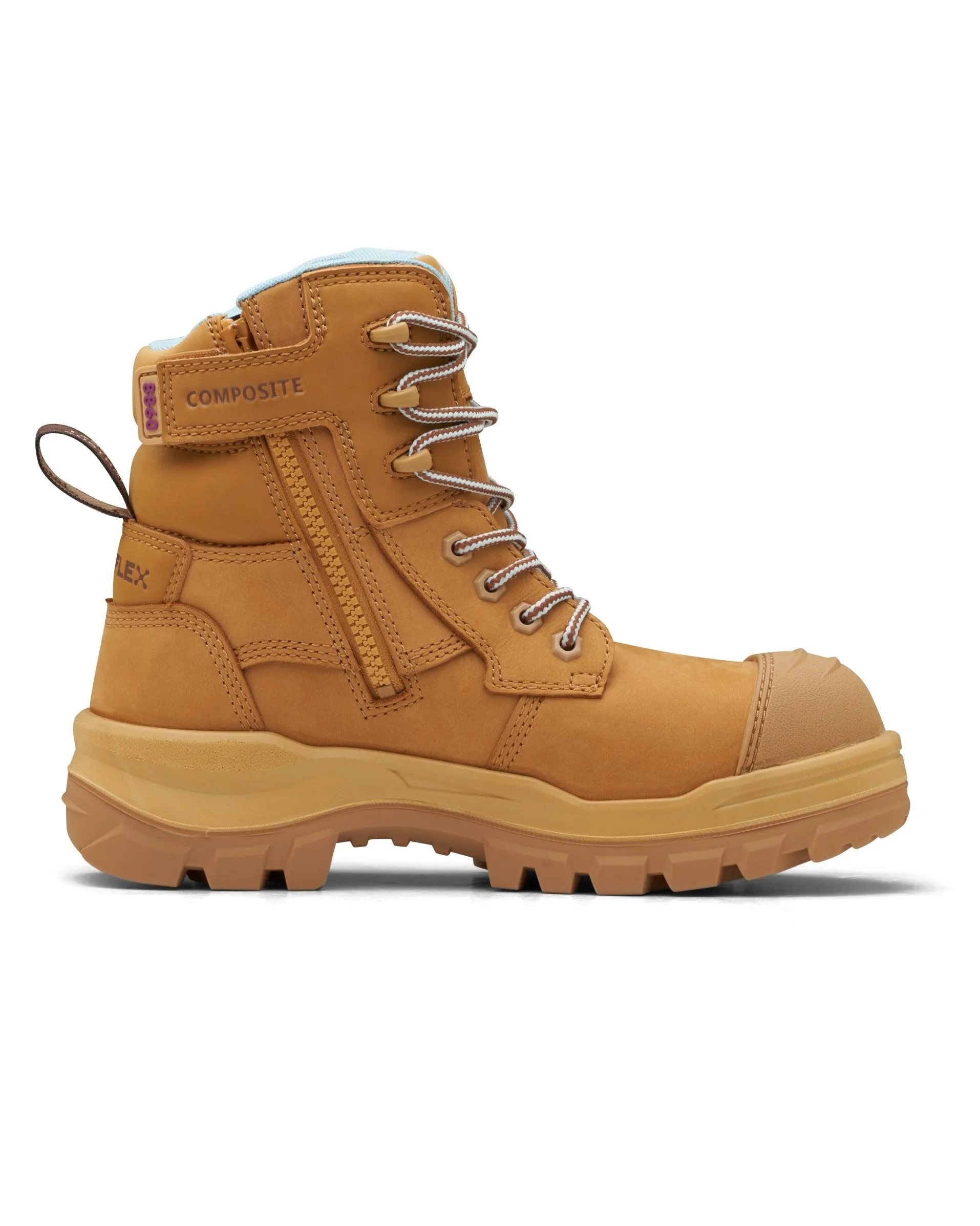 Blundstone RotoFlex Womens 8860 High Zip Side Safety Boot