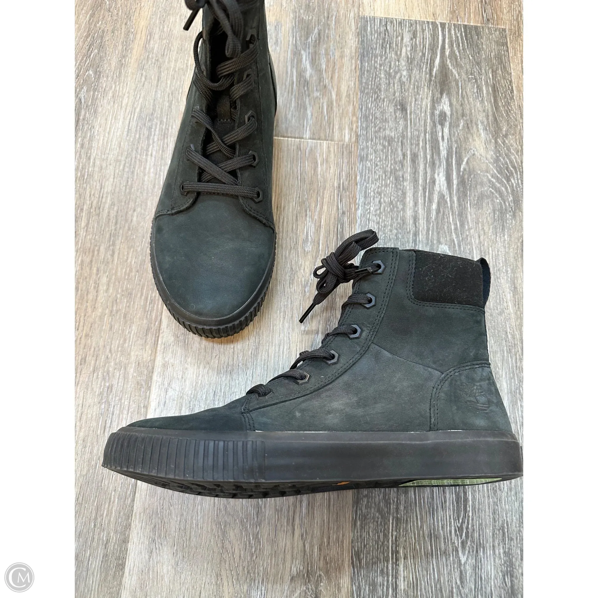 Boots Ankle Flats By Timberland In Black, Size: 7.5