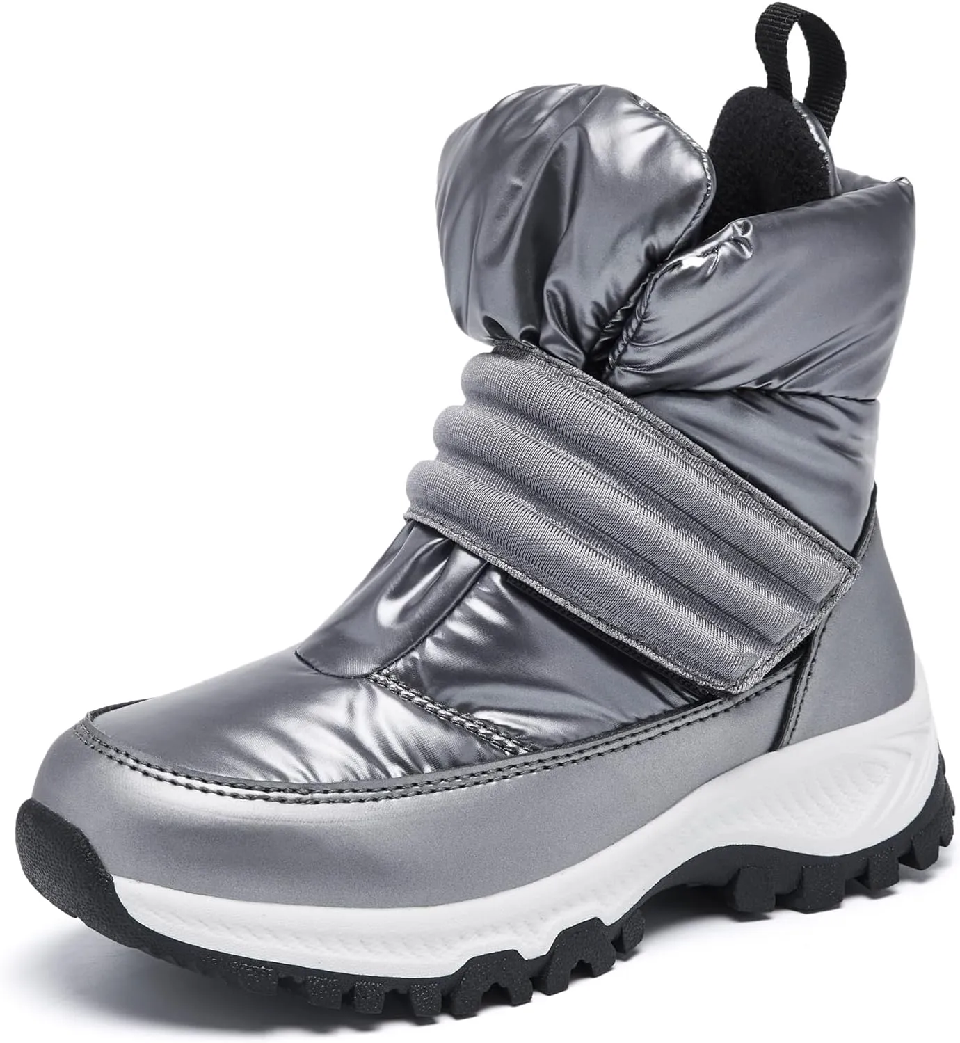 Boys Girls Kids Cute Snow Boots Waterproof Slip Resistant Outdoor Winter Boots Shoes Little Kid/Big Kid
