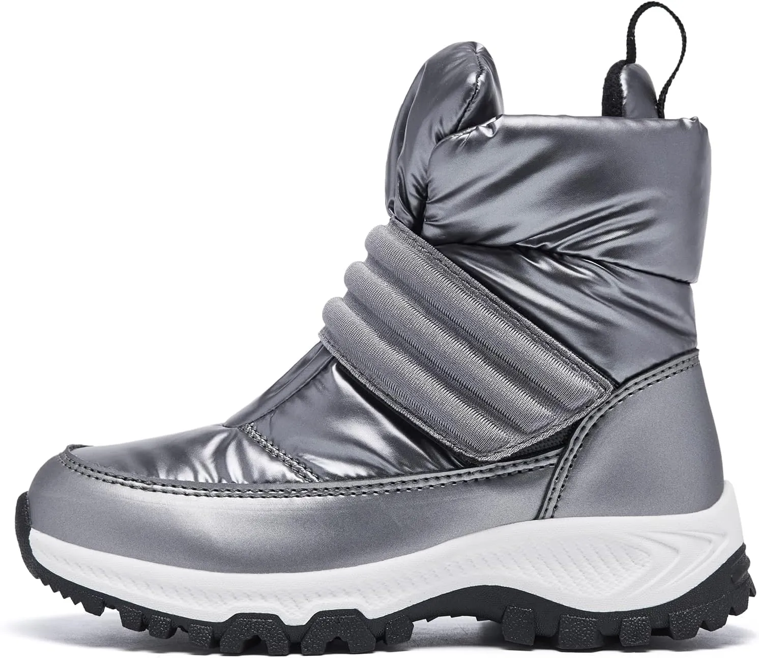 Boys Girls Kids Cute Snow Boots Waterproof Slip Resistant Outdoor Winter Boots Shoes Little Kid/Big Kid