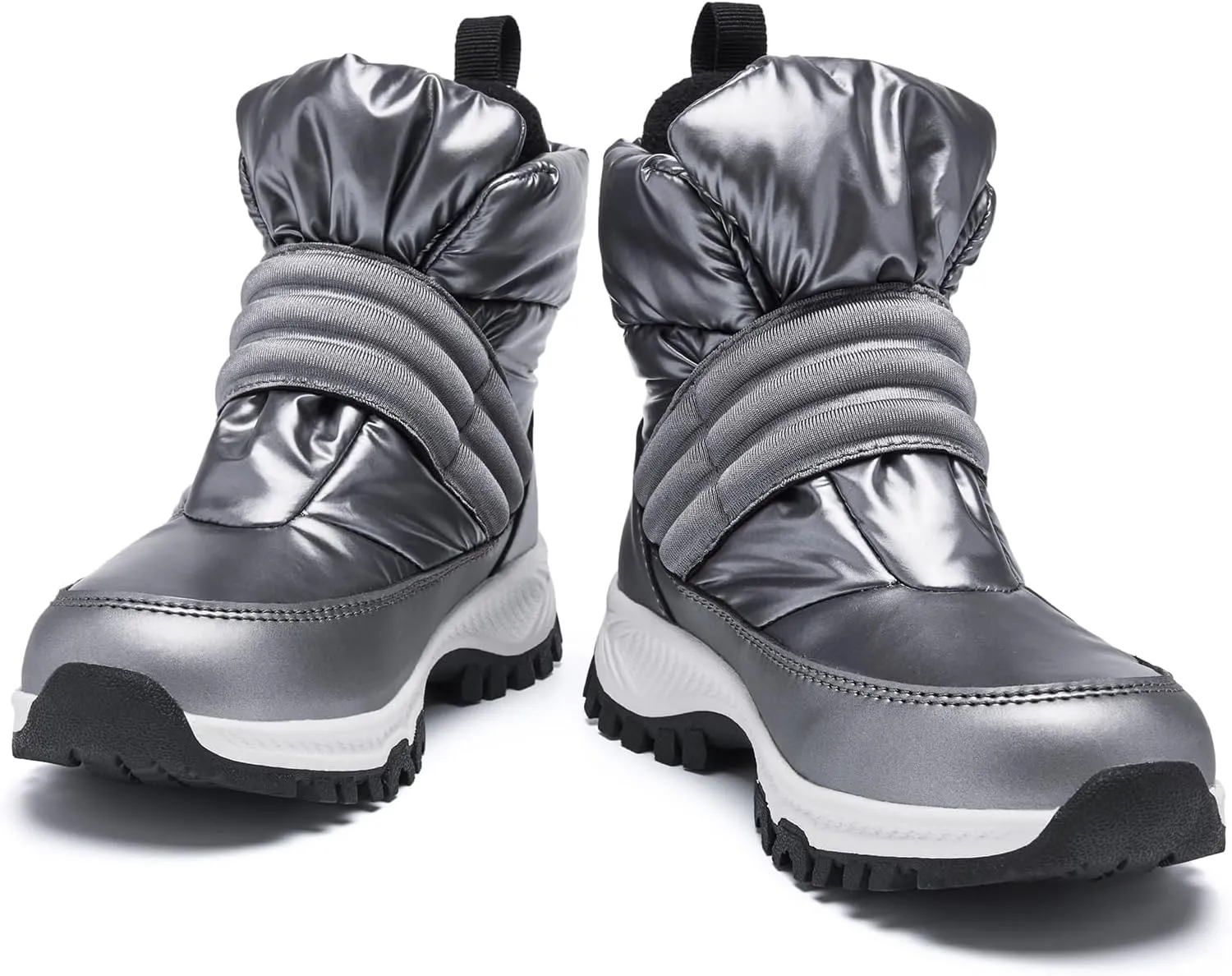 Boys Girls Kids Cute Snow Boots Waterproof Slip Resistant Outdoor Winter Boots Shoes Little Kid/Big Kid