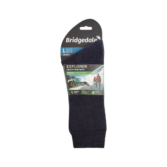 Bridgedale Heavyweight Merino Performance Boot - Navy