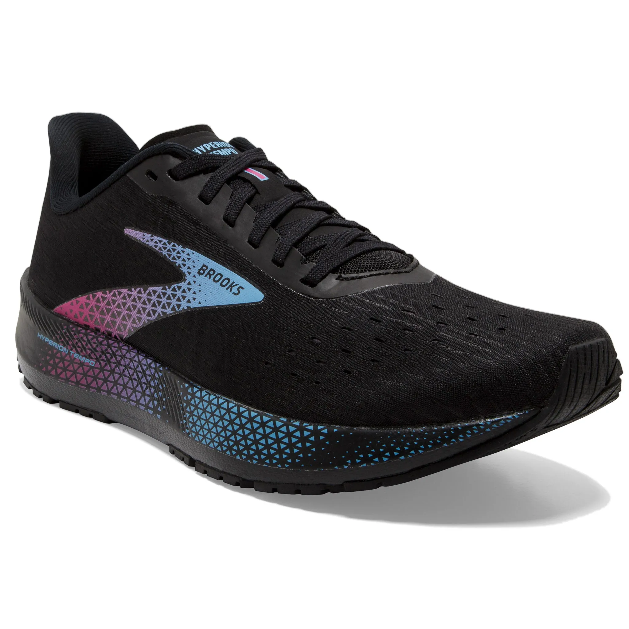 Brooks Hyperion Tempo Women's Black Blissful Blue Fuchsia