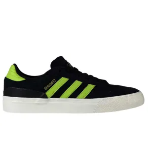 Busenitz Vulc Black Slime Green Suede Adidas Skateboarding Shoes