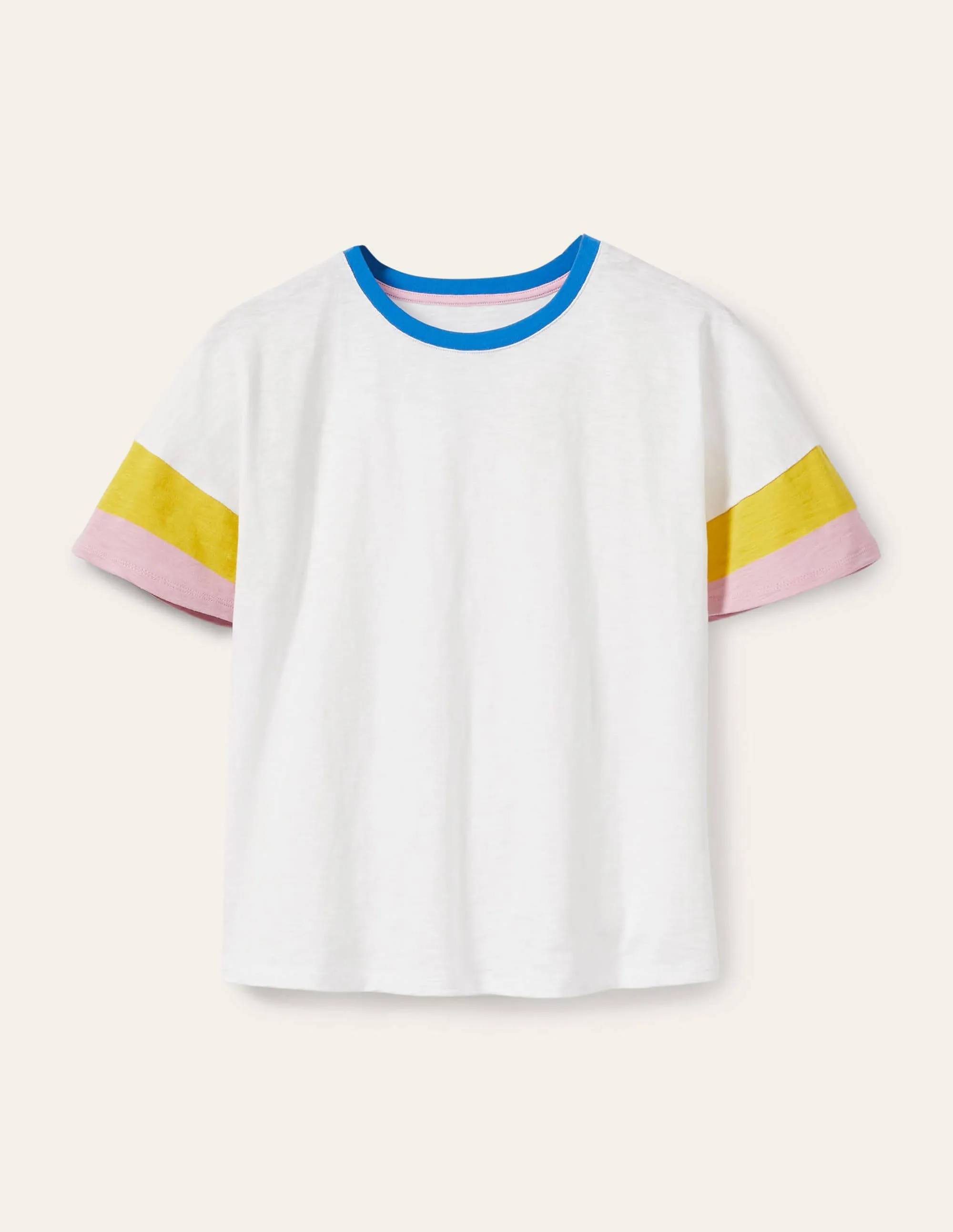 Clarissa Jersey T-shirt-White