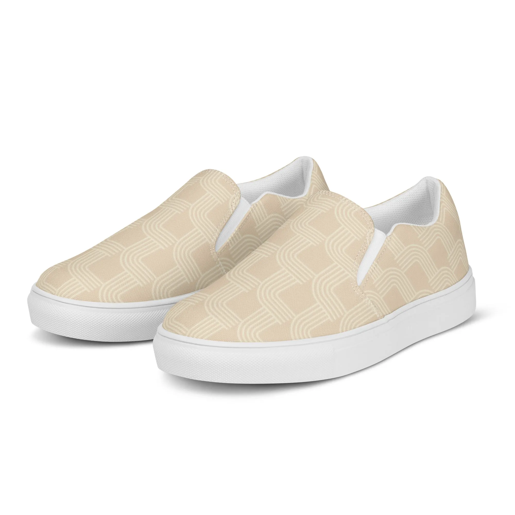 COLUMBO Men’s slip-on canvas shoes