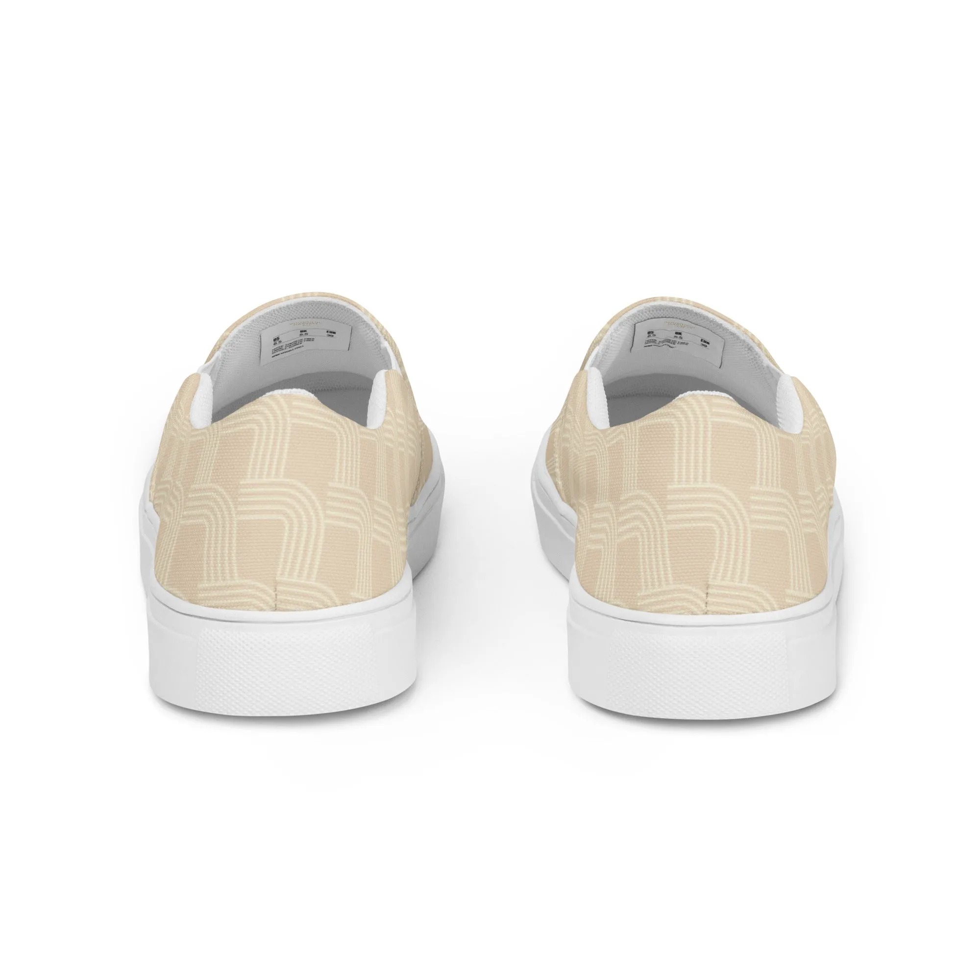COLUMBO Men’s slip-on canvas shoes