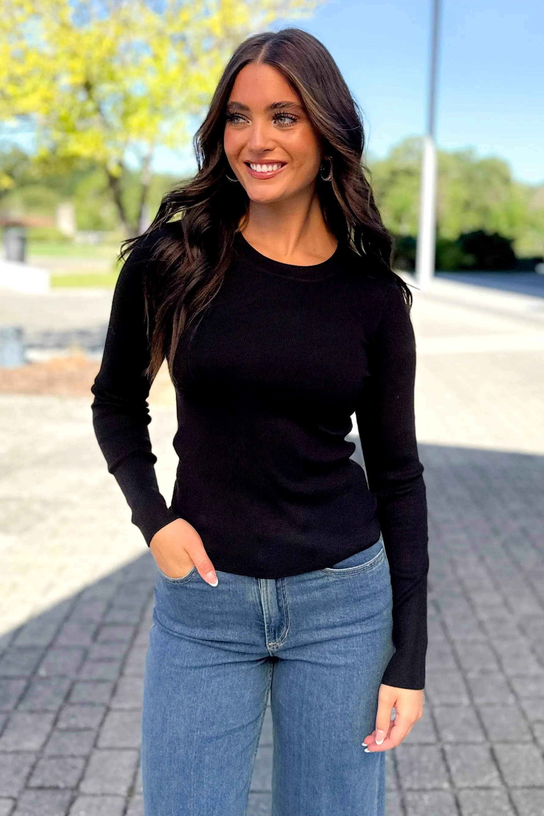 Cozy Feelings Soft Ribbed Top