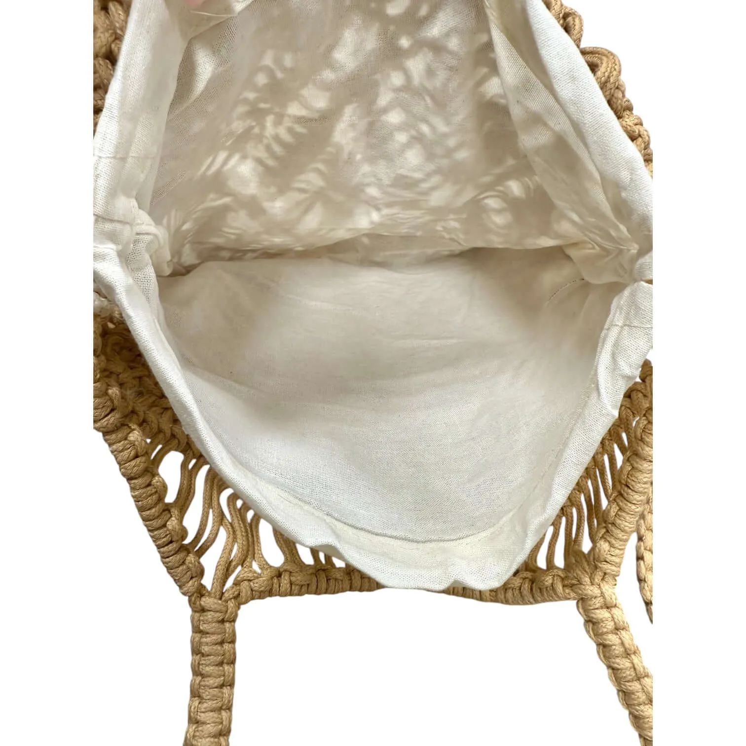 Crochet Fringe Shoulder Bag