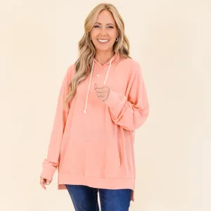 Cuddle Bug Hoodie, Coral