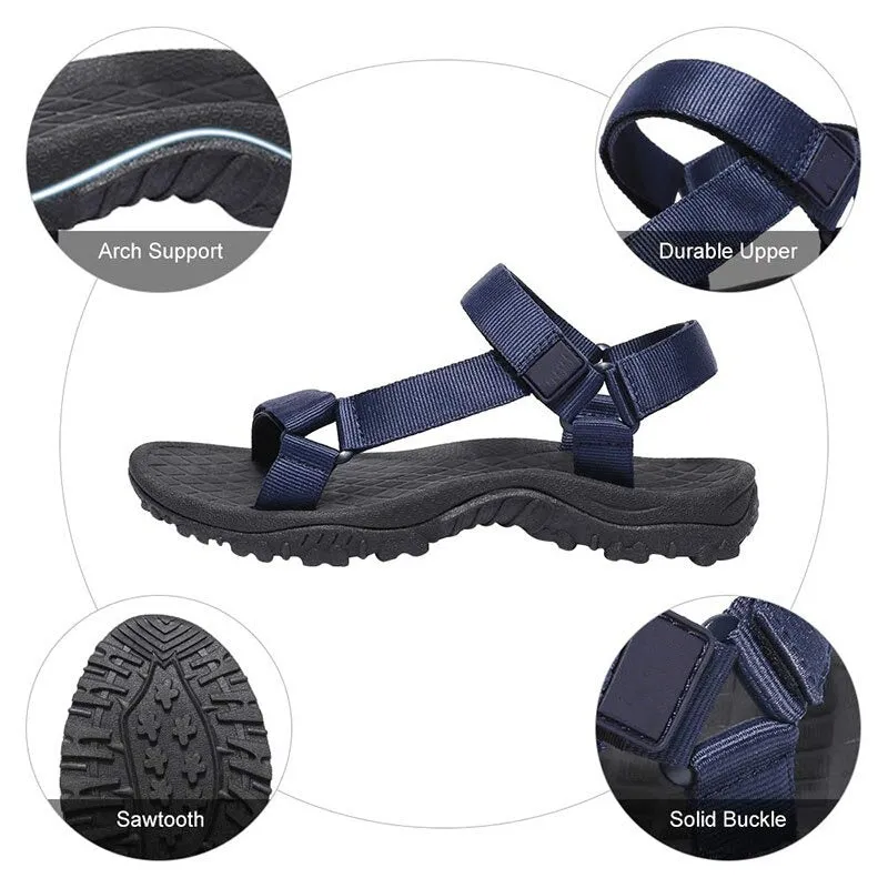 Cuzcare Men Orthopedic Sandals Comfortable Sports Anti-slip Outsoles