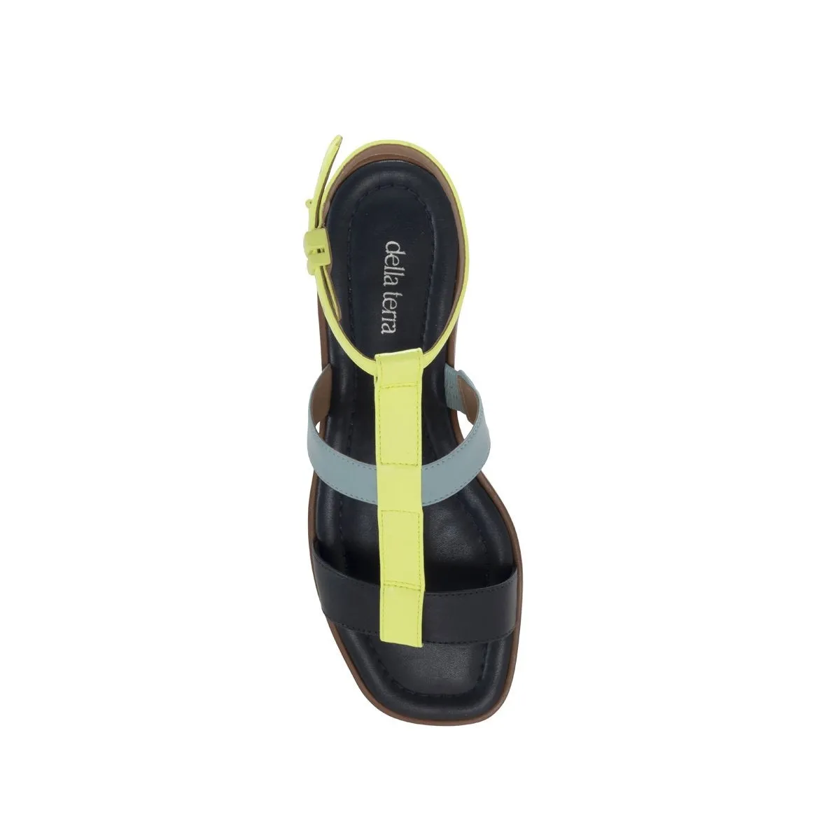 Darya Vegan Flat Gladiator Square Toe Sandals