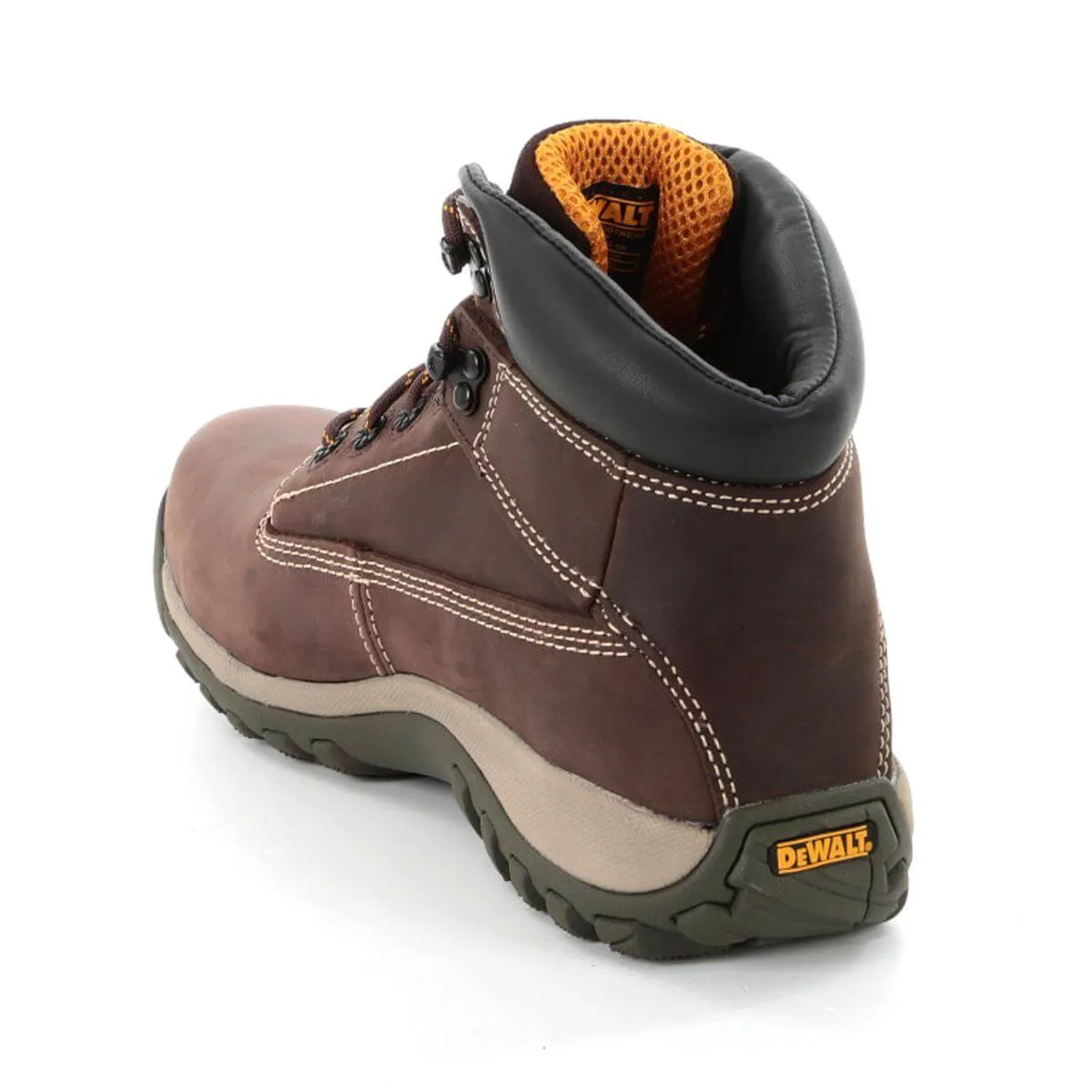 DeWalt Hammer Special Offer Pack - DeWalt Hammer Brown Metal-Free Safety Boots   3 Pairs Work Socks