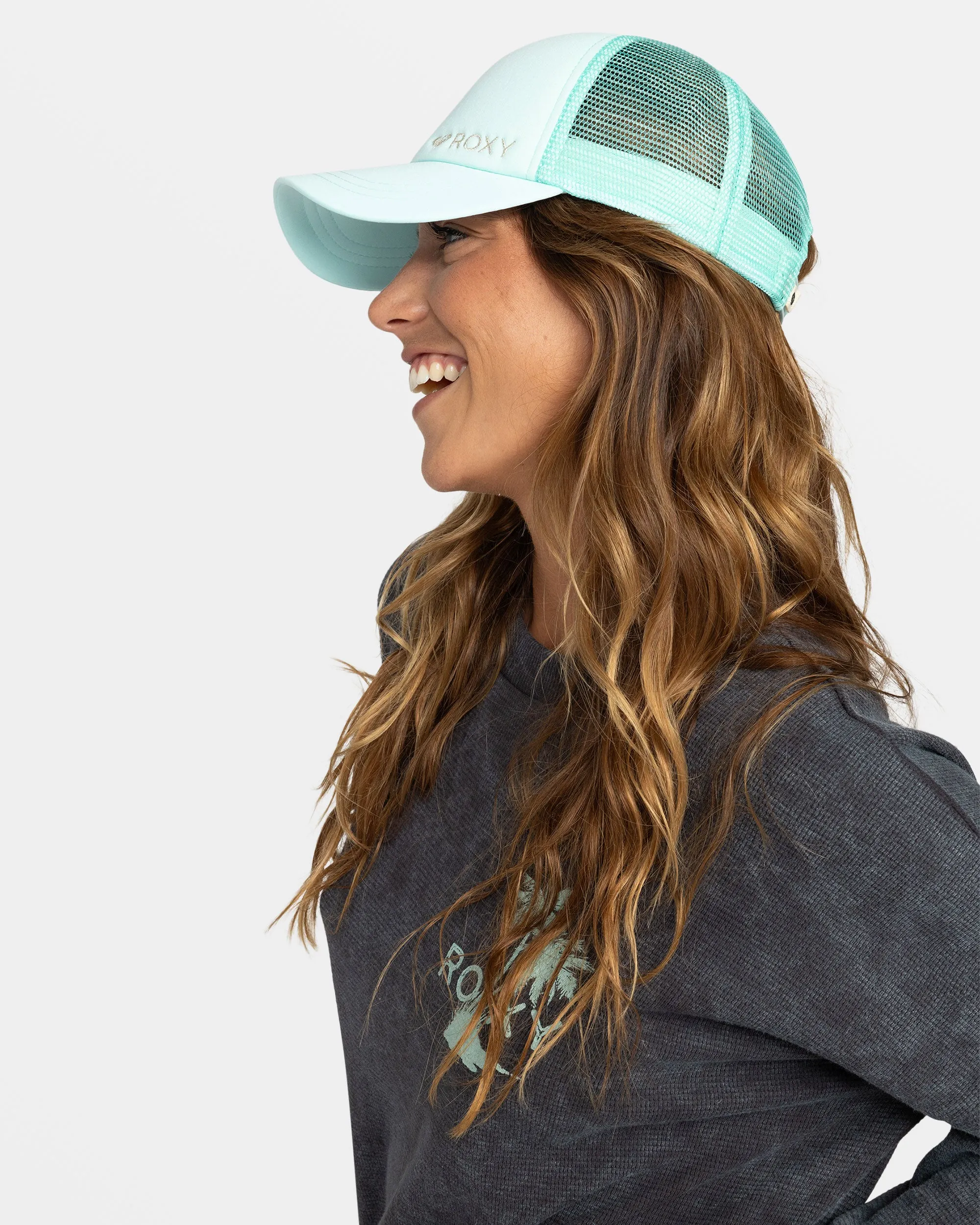 Finishline Trucker Hat - Icy Morn