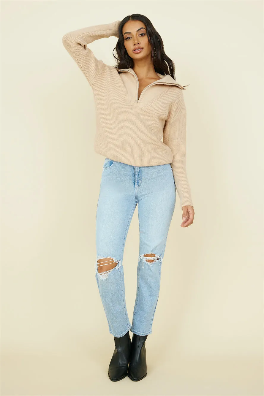 Forever More Knit Brown
