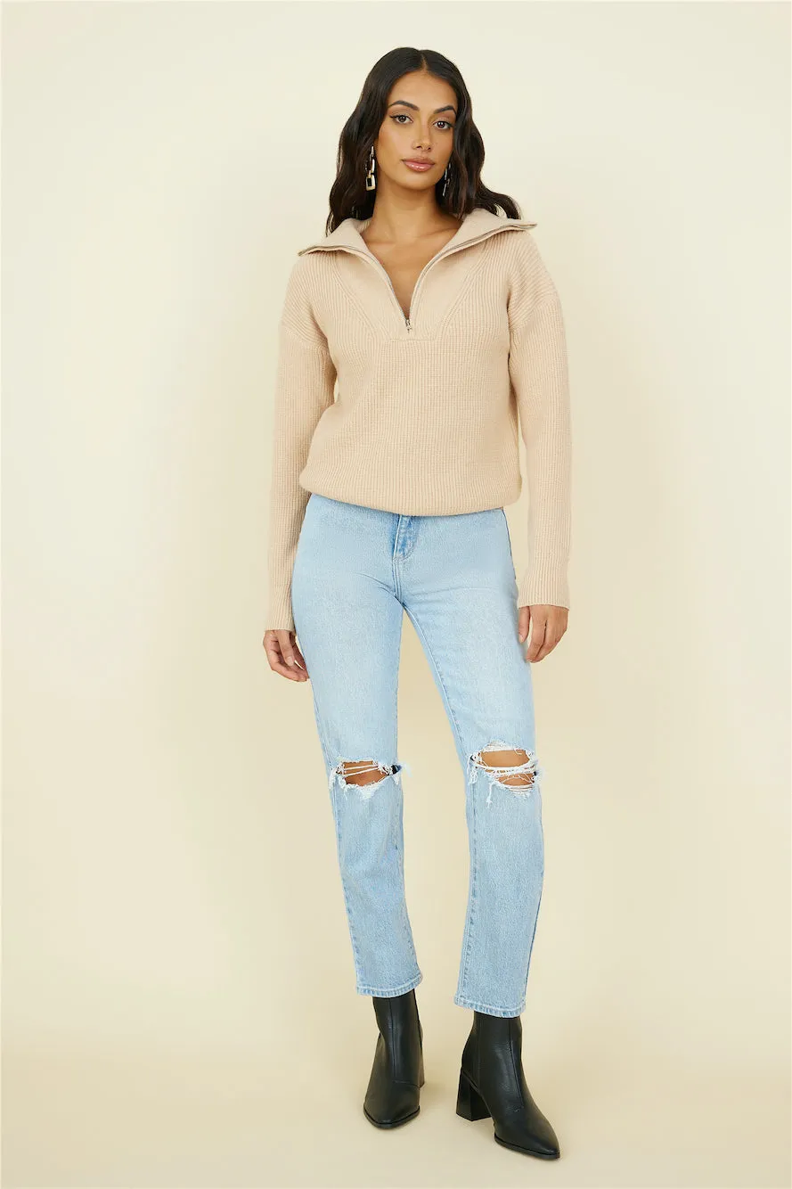 Forever More Knit Brown