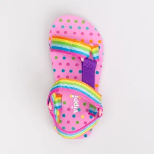 Girls Rainbow Sandal _ 154798