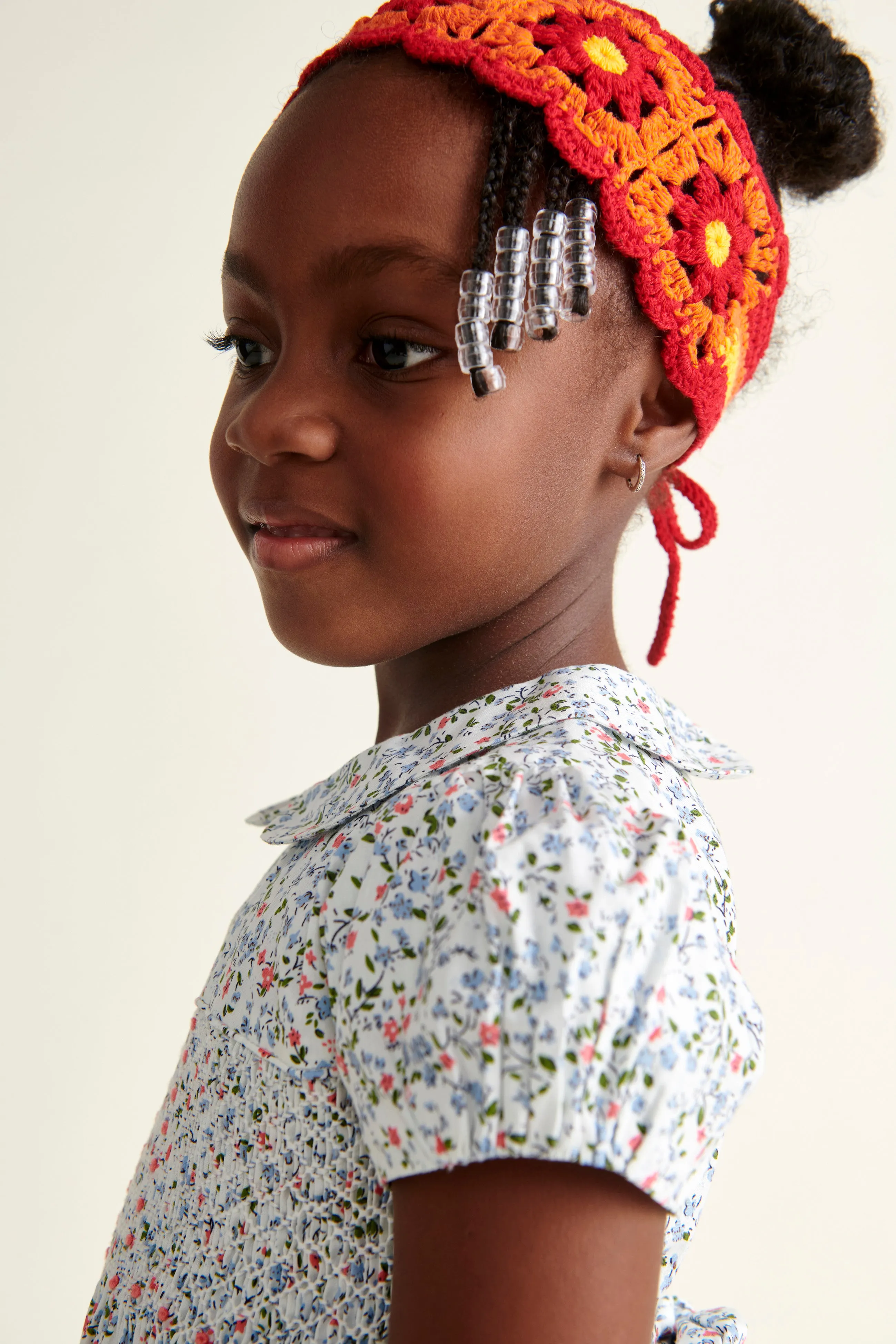 Hand-smocked Girls Dress - Posie