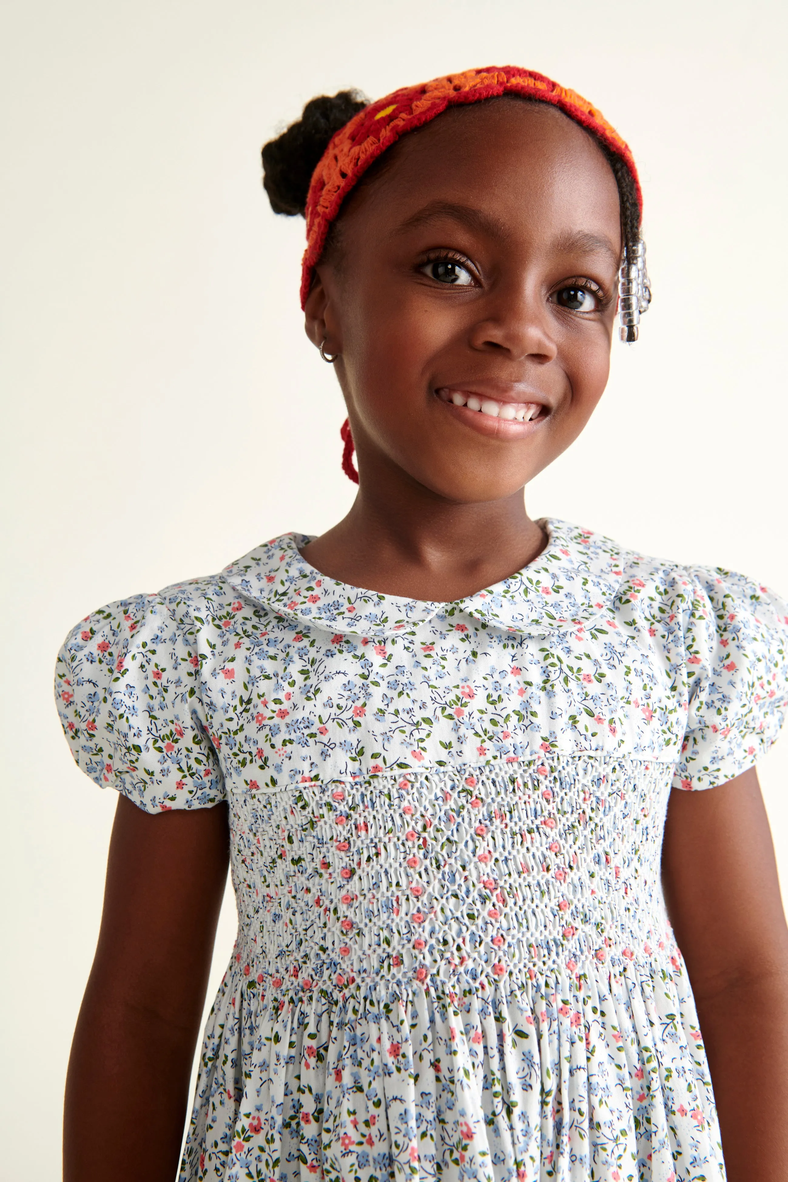Hand-smocked Girls Dress - Posie