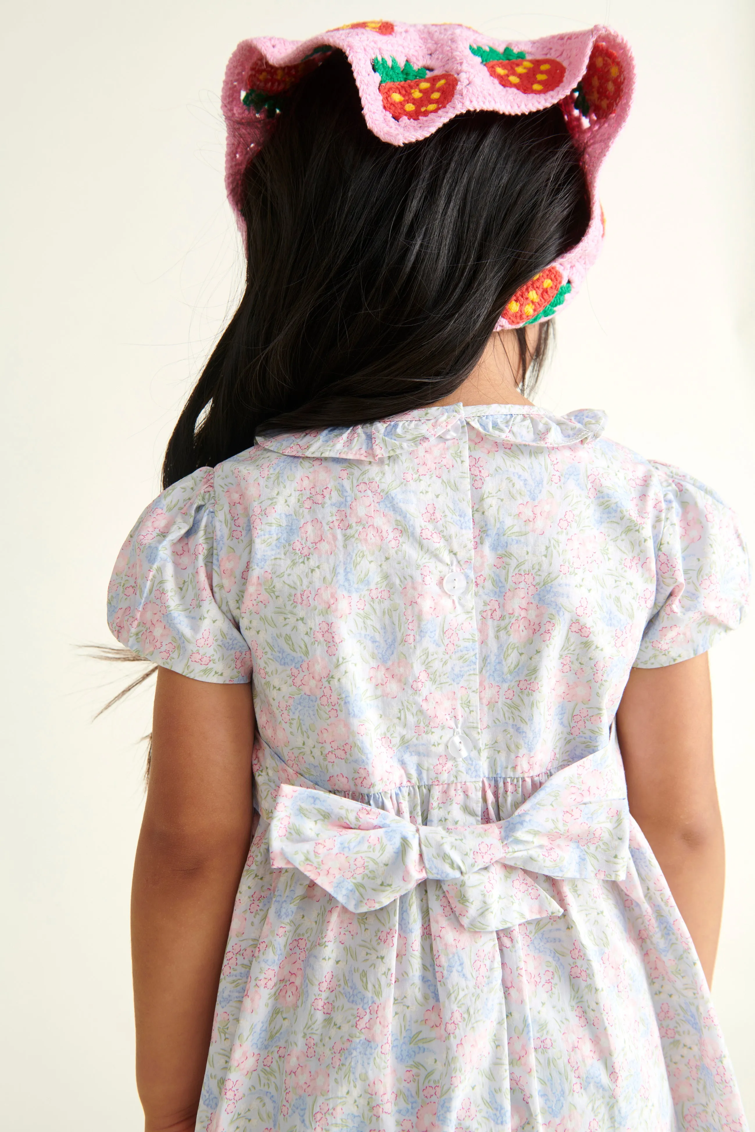 Hand-Smocked Girls Dress - Rosie