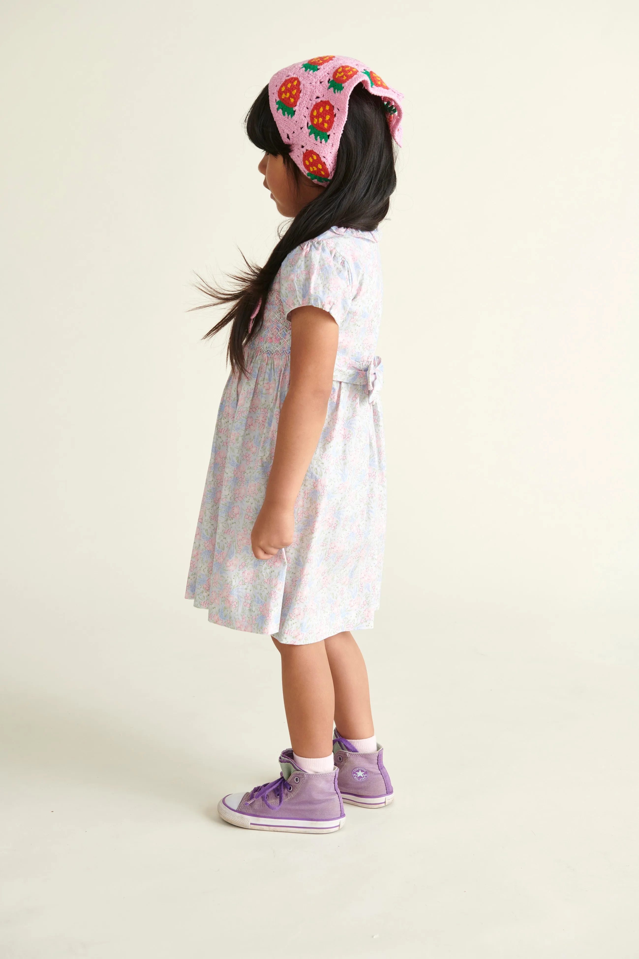 Hand-Smocked Girls Dress - Rosie