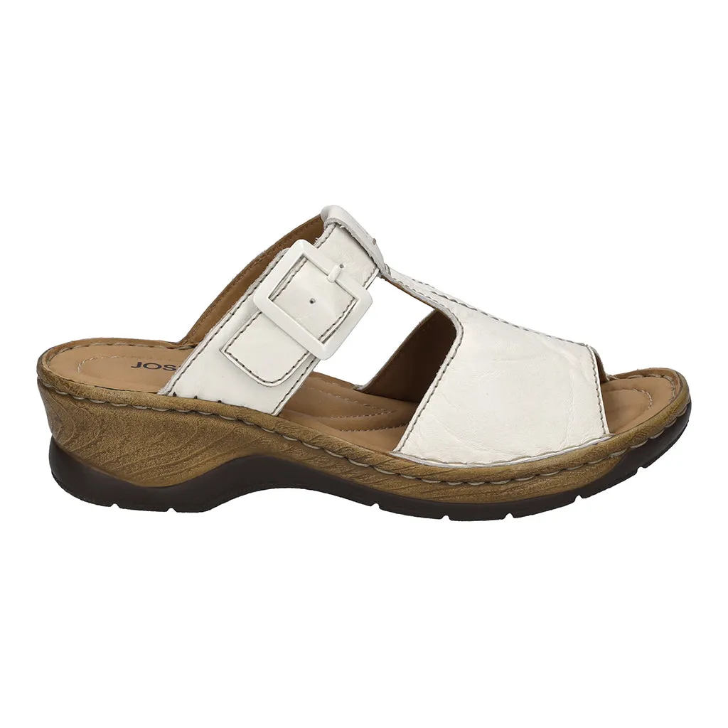 Josef Seibel Catalonia 87 Ladies Slip On Mule White
