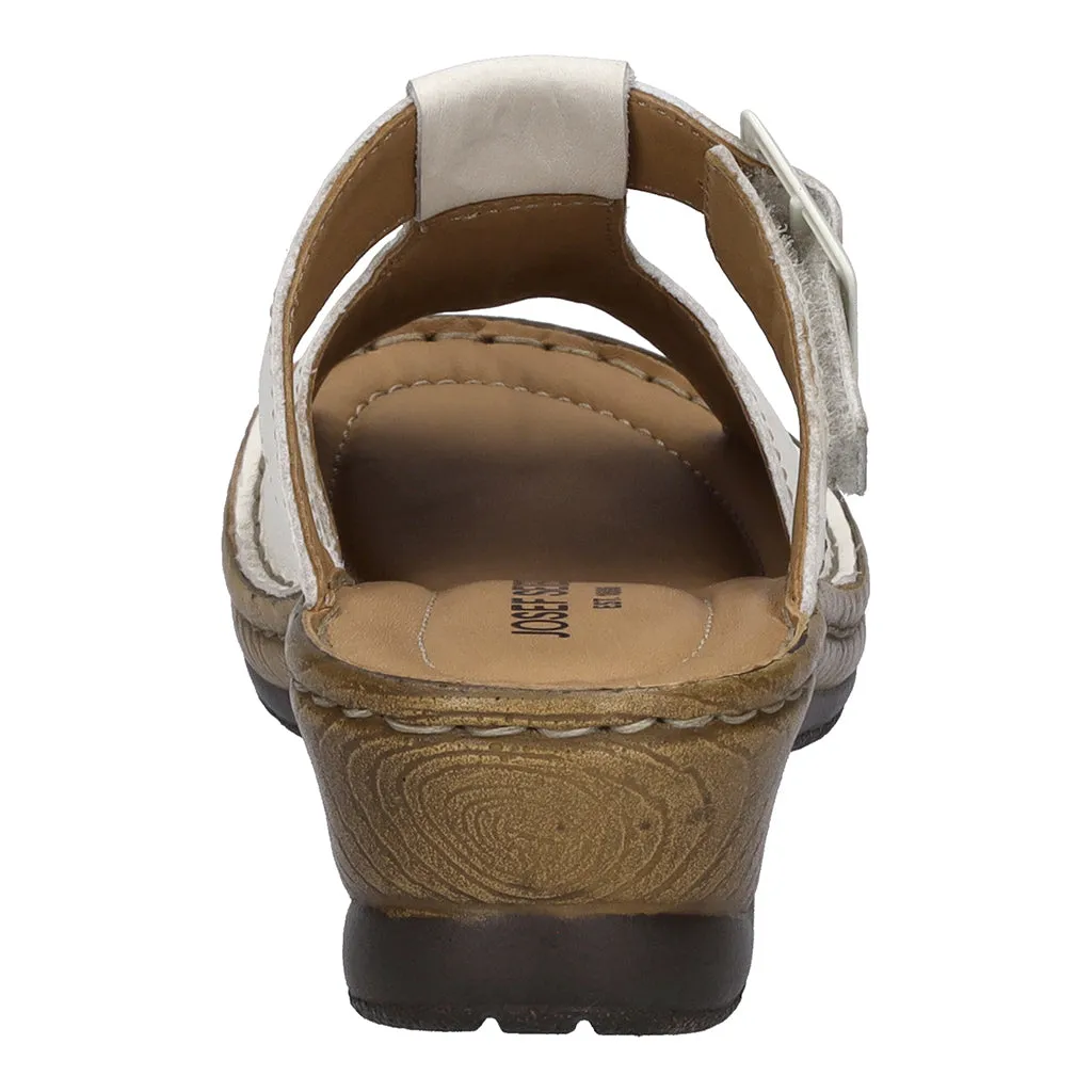 Josef Seibel Catalonia 87 Ladies Slip On Mule White