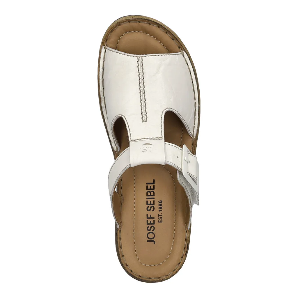 Josef Seibel Catalonia 87 Ladies Slip On Mule White