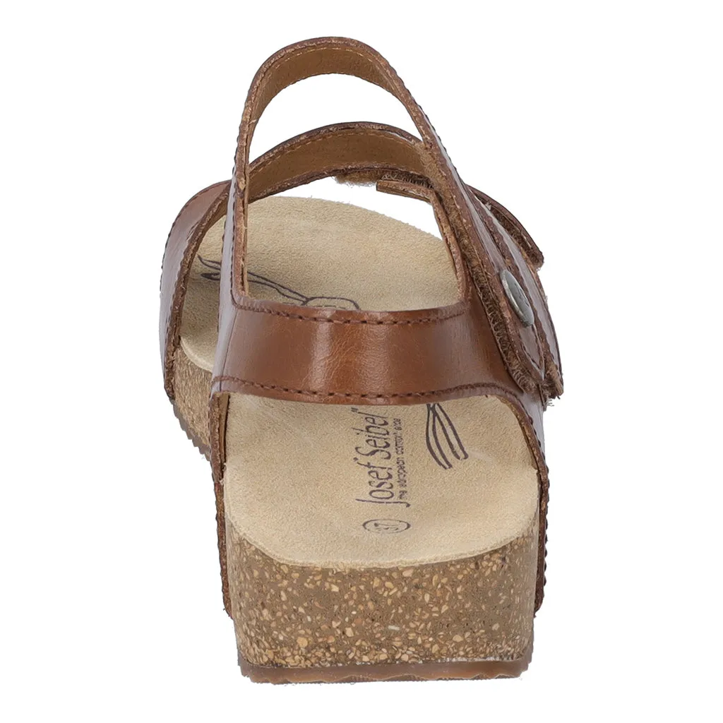 Josef Seibel Tonga 25 Ladies Strappy Sandal Camel