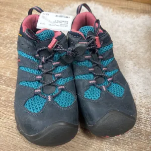 Keen - Kid's Shoes : Grey/Blue/Pink-children-2