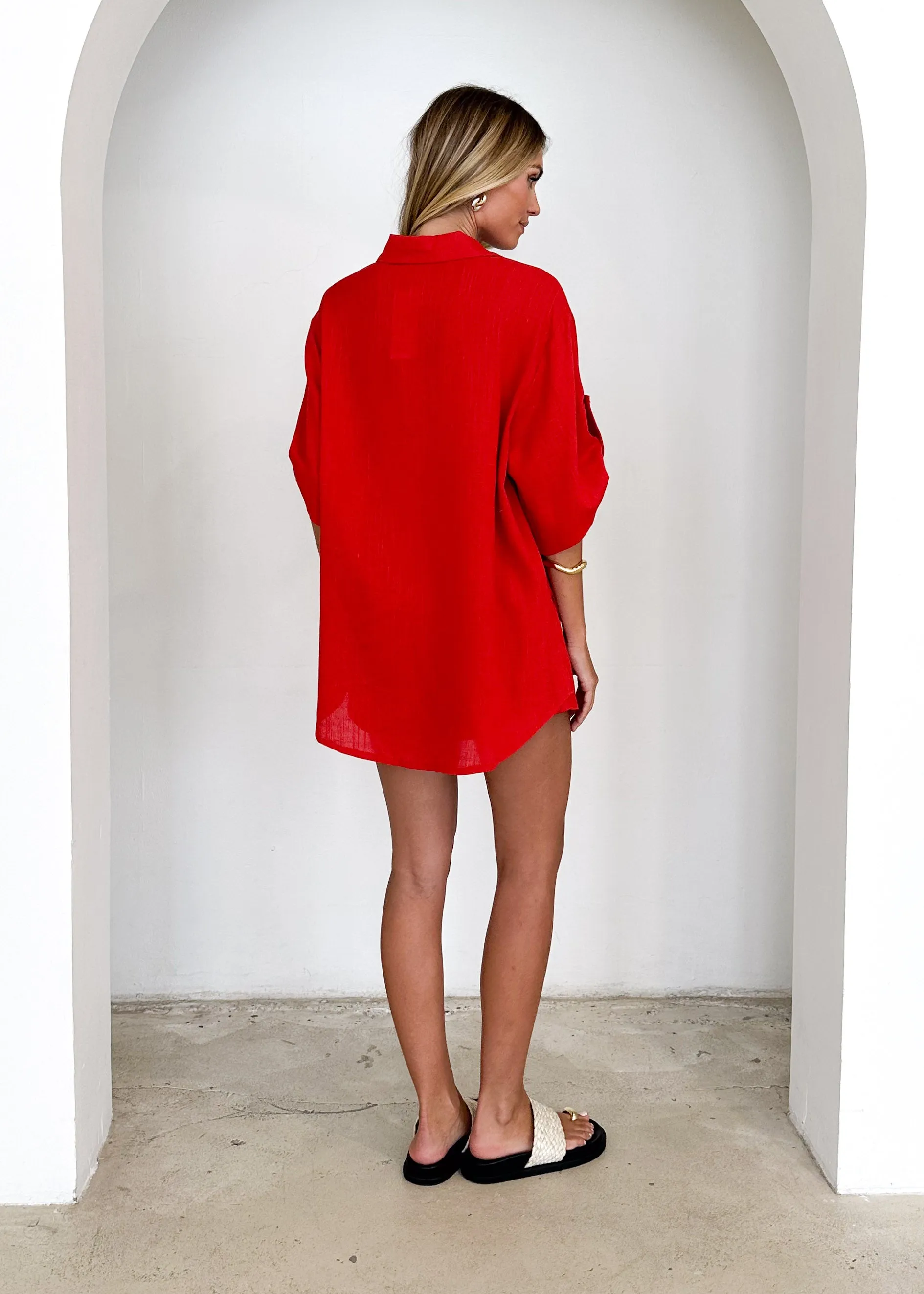 Kinsley Shirt - Red