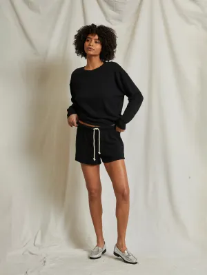 Layla Sweat Short - True Black