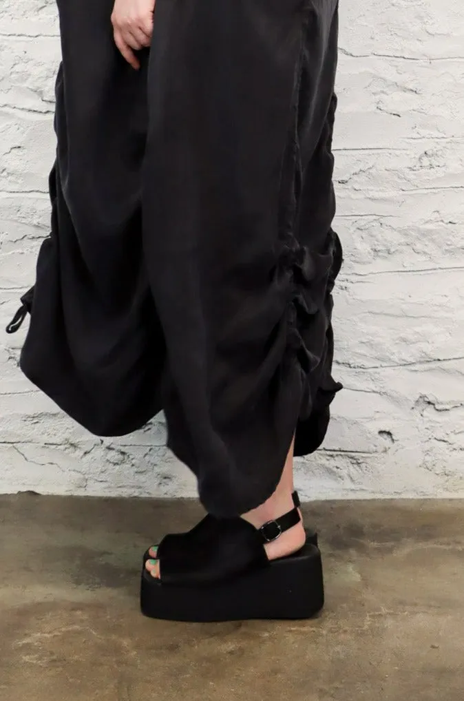LOFINA Gas Nero Sandals
