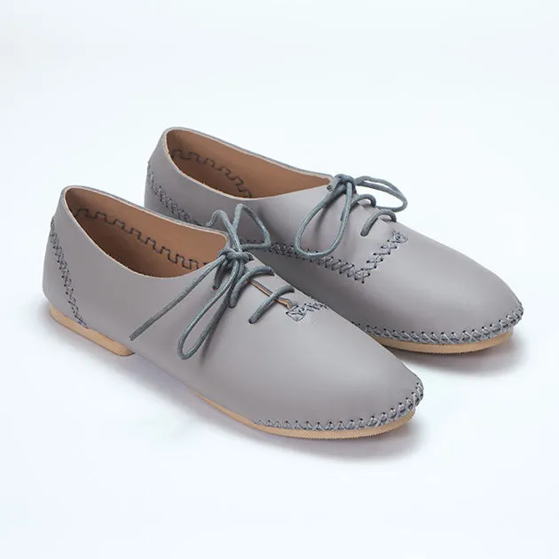Medan Moccasin 2.0 | Grey Calfskin Leather