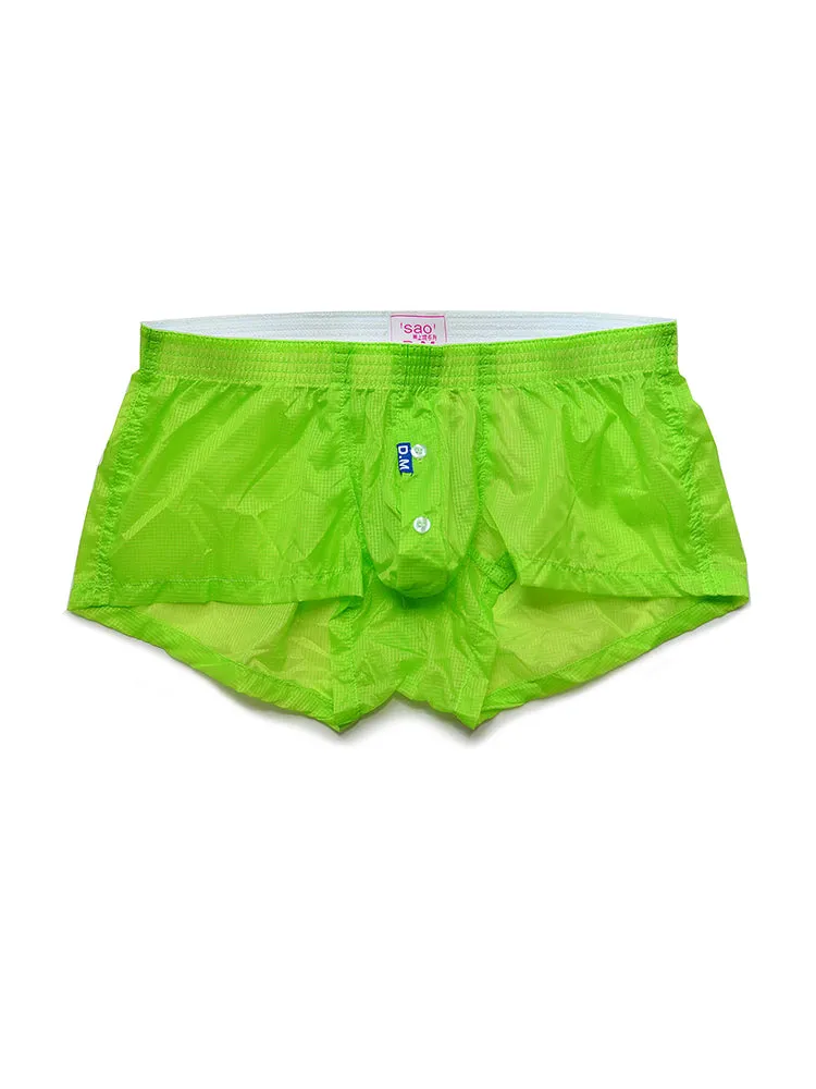 Men's Low Rise Sheer Boxer Shorts