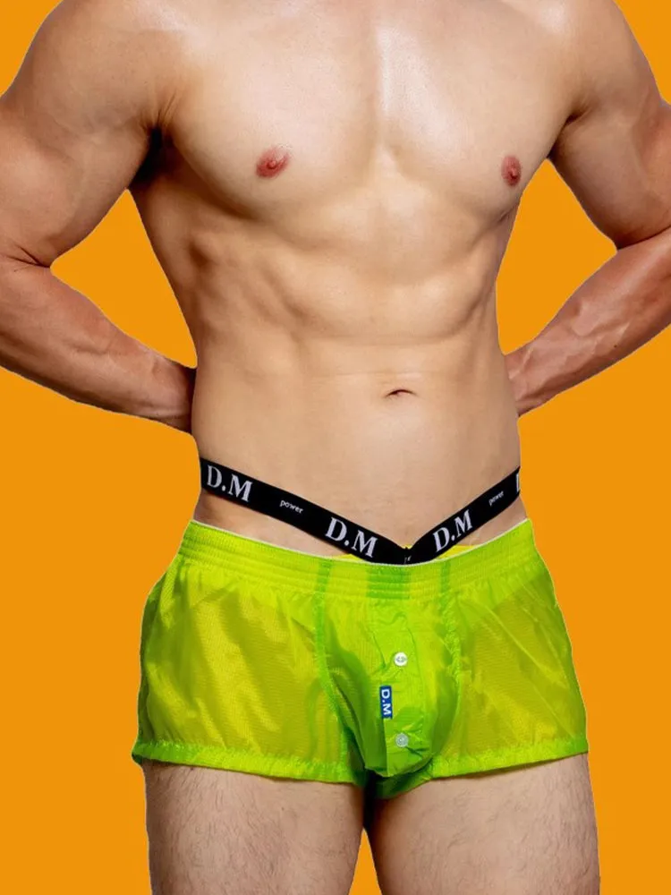 Men's Low Rise Sheer Boxer Shorts