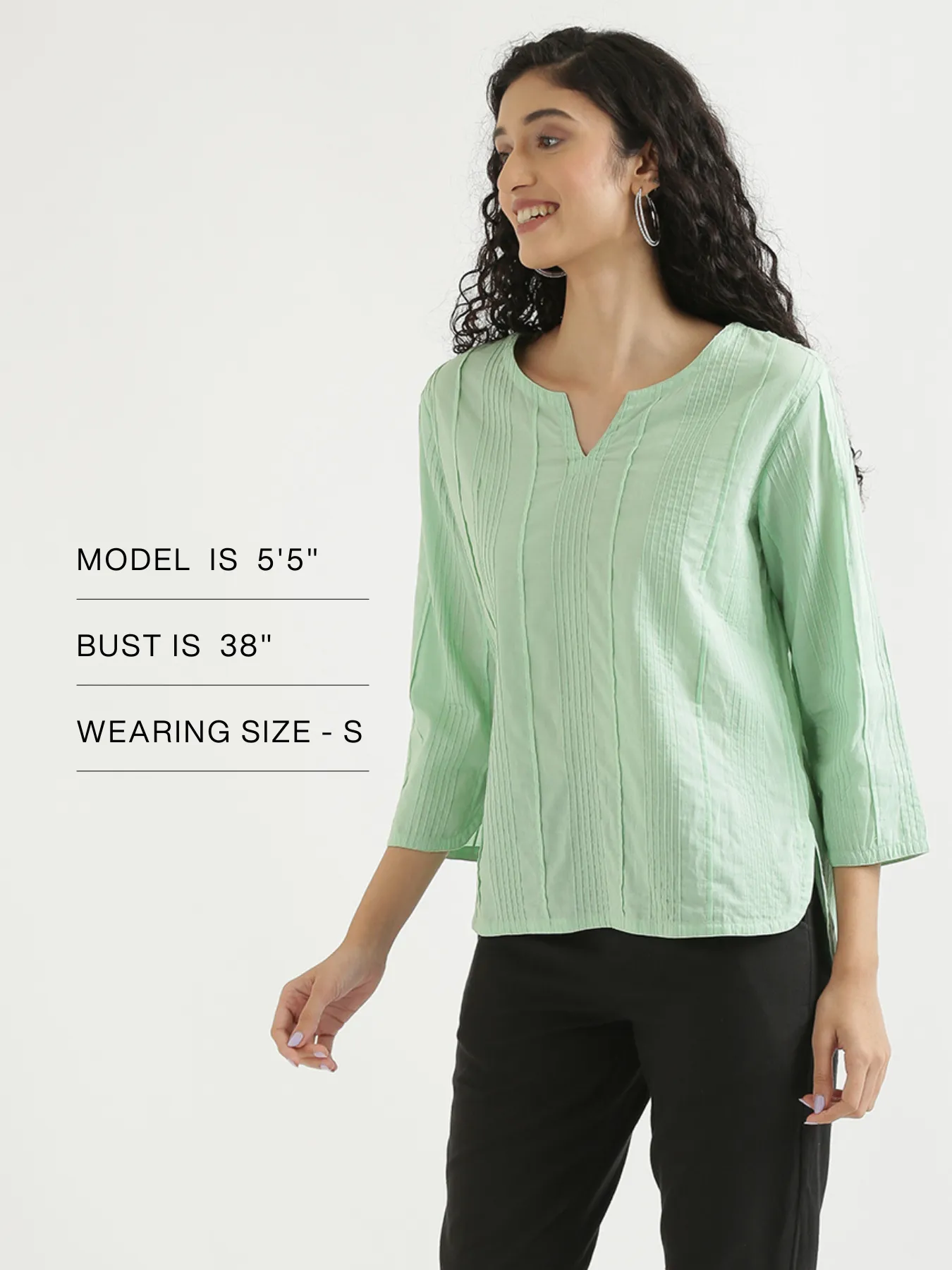 Mint Green Everyday Cotton Top